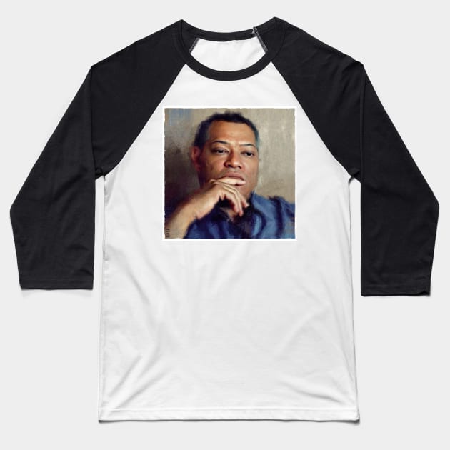 Jack Crawford Thinking Portrait Baseball T-Shirt by OrionLodubyal